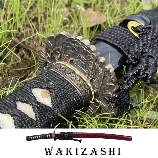 Tyrannosaurus 9260/51crv4 Steel Shinogi Zukuri Wakizashi