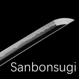 Crucible Steel Sashikomi Polishing Katana（Ship immediately）