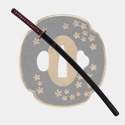Luxury Sakura Koshirae Katana For Zsey