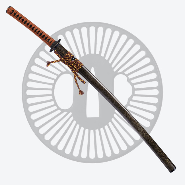 1095 Hira Zukuri Katana Nova Series Brown 3