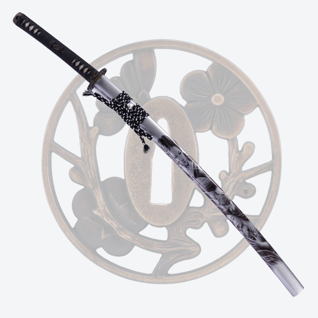 1095 Kanmuriotoshi Zukuri Katana Nova Series Silver 3