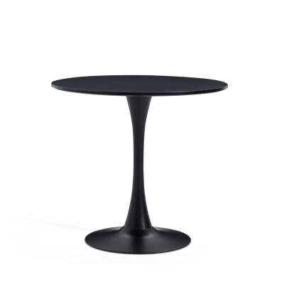 Black Round Tulip Dining Table