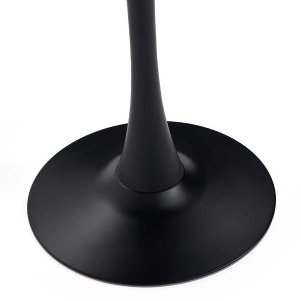 Black Round Tulip Dining Table