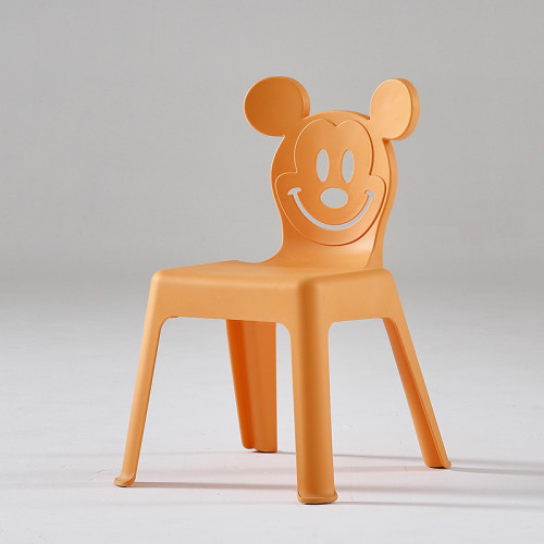 Nordic designer orange cartoon children's chair