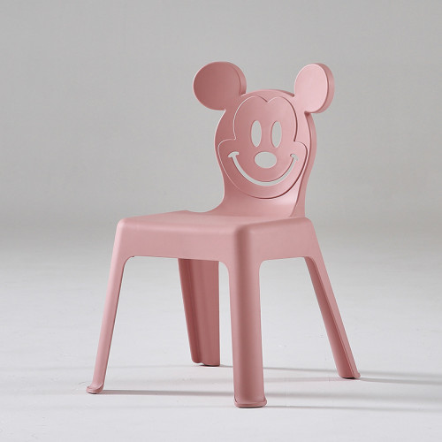 Nordic designer pink cartoon children's chair