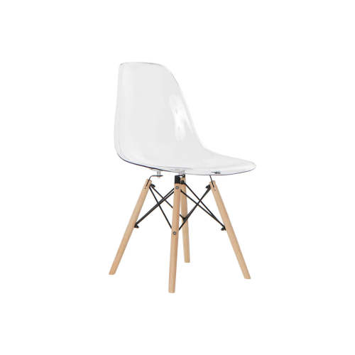 Clear eames dsw chair