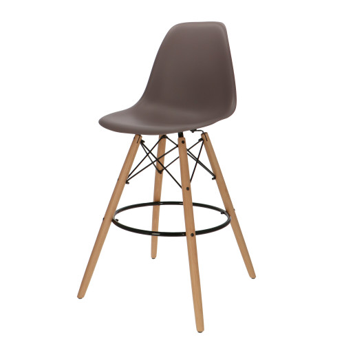 Brown Eames DSW Stool