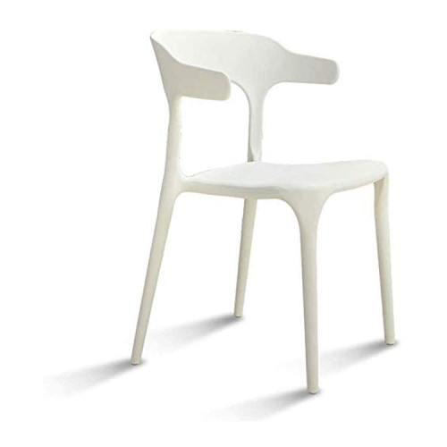 Horn chair white