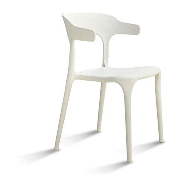 Horn chair white