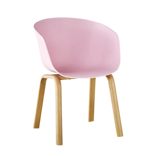 About A Chair AAC22 Pink With Metal Legs