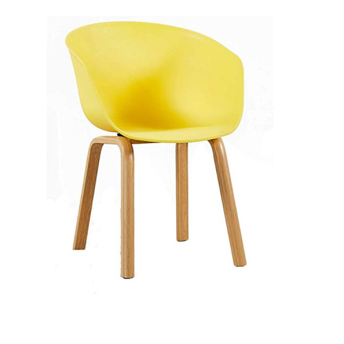 About A Chair AAC22 Yellow With Metal Legs