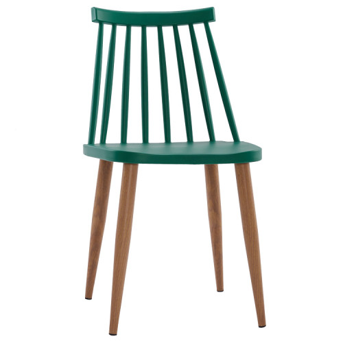 Windsor Chair Metal Legs In Green