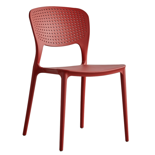 Claret cheap plastic kitchen chair