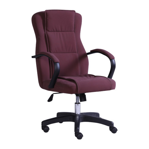 Office chair claret fabric