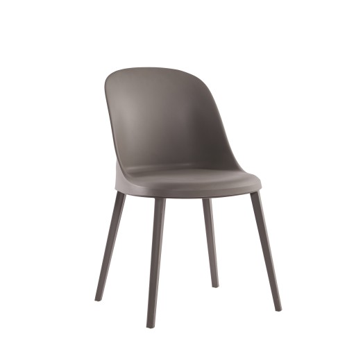 Leisure Grey Polypropylene Chair