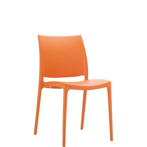 MAYA Chair Orange Polypropylene
