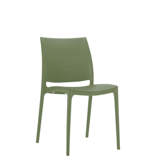 MAYA Chair Dark Green Polypropylene