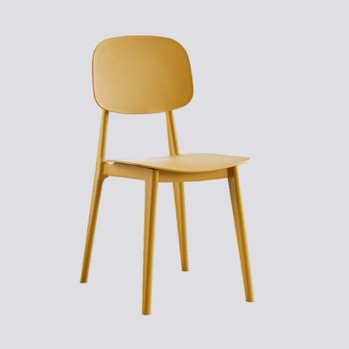 Stylish Turmeric plastic chair
