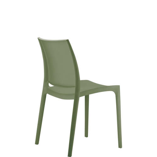 MAYA Chair Dark Green Polypropylene