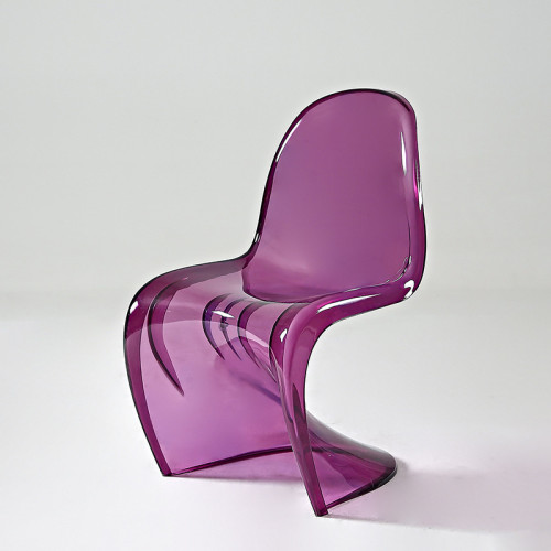 Panton Chair Transparent Purple