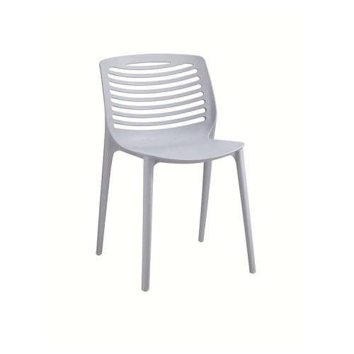 Light grey stackable chair