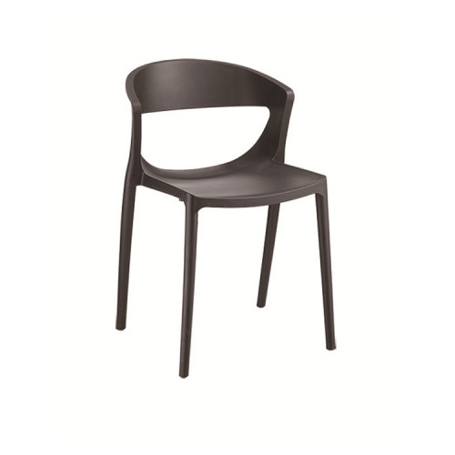 Stackable black pp chair