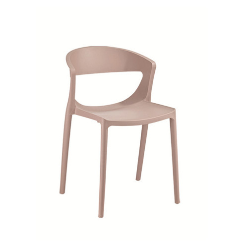 Stackable light brown pp chair
