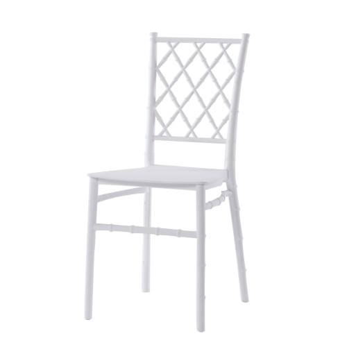 White banquet event tiffany chiavari chair