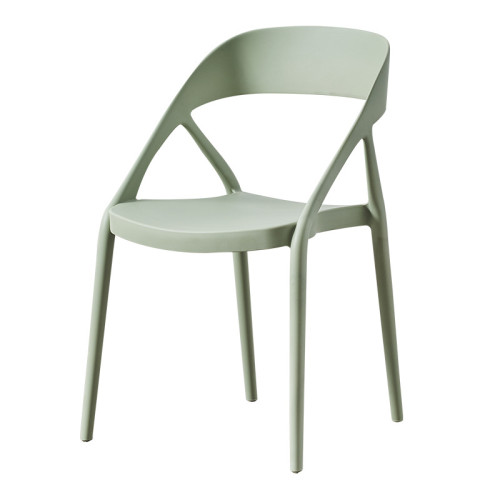 Stylish pp kitchen chair light green