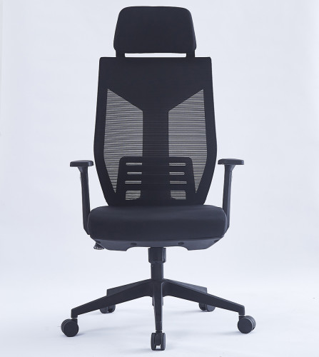 Modern High Back Modern Height Adjustable Study Executive Best Ergonomic Mesh  Swivel Office Chair with headrest