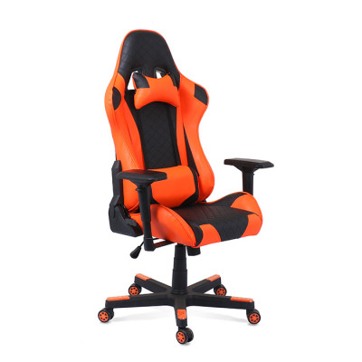 High quality Lumbar Support Reclining Racing Gaming Chair with 2D armrest