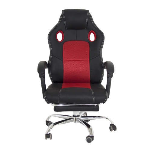 Hot sale computer swivel gaming chair pu leather racing chair gamer sillas with footrest
