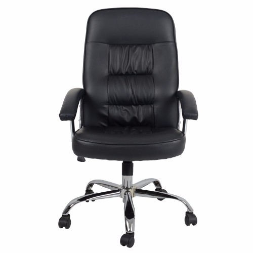 Hot sale high back swivel leather manager office reclining boss commercial computer chair