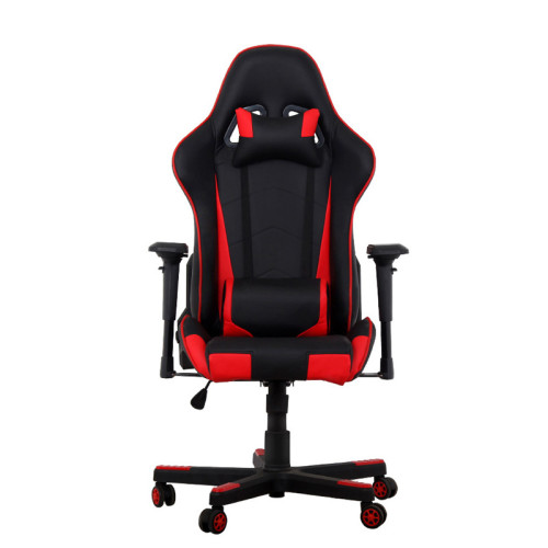 Factory direct sale leather Gamer Chairs Computer E-sports Reclining waist pillow pc Racing Sillas Gaming Chair with 2d armrest