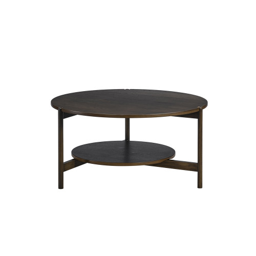 Oak Veneer MDF Coffee Table Round Coffee Table Sets Living Room Furniture High Quality Coffee Table