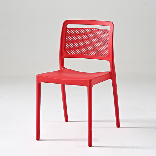 Wholesale cheap red plastic chairs