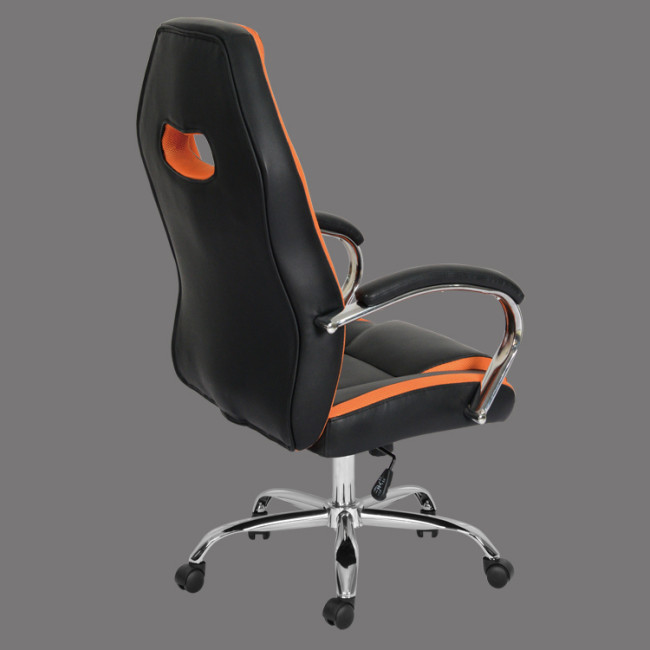 Comfortable faux leather office computer chair