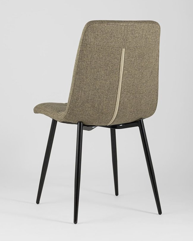 Stylish and versatile dining chair in a beautiful taupe color