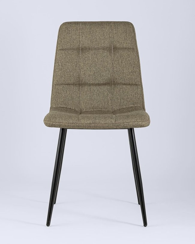 Stylish and versatile dining chair in a beautiful taupe color
