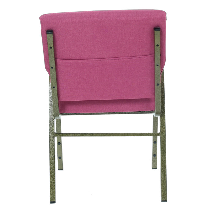 Modern Bazhou Cheap Blue Burgundy Red Church Chairs