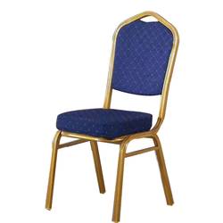 Wholesale Modern Elegant Gold Cheap Hotel Party Stackable Banquet Chair for banquet hall wedding events