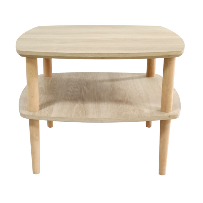 Manufacturers selling room furniture double rectangle wooden coffee table for living room