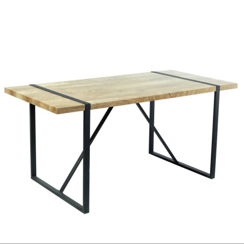 Durable rectangular dining table