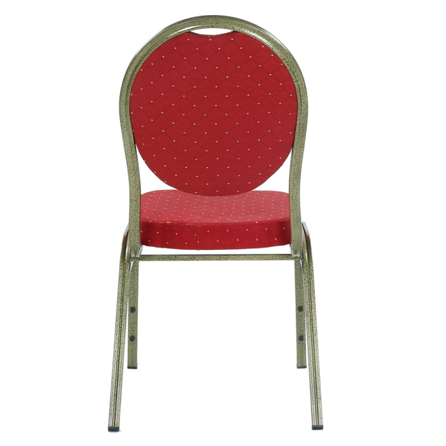 Wholesale Modern Elegant Gold Cheap Hotel Party Stackable Banquet Chair for banquet hall wedding events