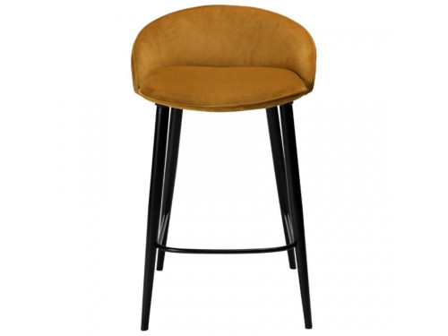 Stylish velvet counter height bar chair