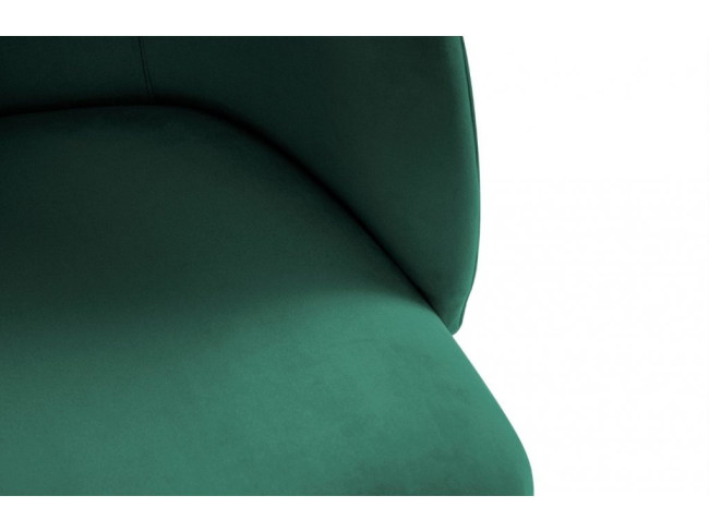 Luxury green velvet dining kitchen chair