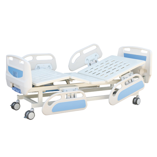ABS Guardrails Adjustable 2 Functions Hospital  Bed For Patient  Manual 2 Function Hospital Bed For Sale