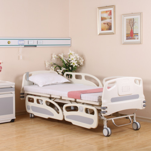 High quality New model Economic three function electric adjustable bed nursing ICU hospital bed with manual CPR