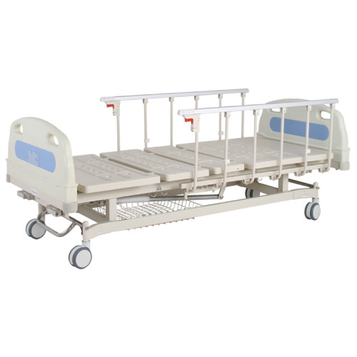 hot sale equipos medicos 2 function abs manual 2 crank medical bed restraints patiente hospital