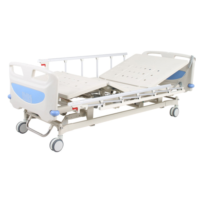 Three Functions Electric Hospital Bed Height Adjustment for patient bed with mattress